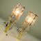Glass and Brass Sconces from Doria Leuchten, 1960s, Set of 2 5