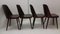 Vintage Dining Chairs by Oswald Haerdtl, 1950s, Set of 4, Image 3