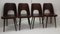 Vintage Esszimmerstühle von Oswald Haerdtl, 1950er, 4er Set 5