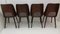 Vintage Dining Chairs by Oswald Haerdtl, 1950s, Set of 4 8