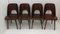 Chaises de Salon Vintage par Oswald Haerdtl, années 50, Set de 4 1