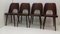 Vintage Dining Chairs by Oswald Haerdtl, 1950s, Set of 4, Image 11