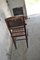 Antique Hungarian Embossed Leather Dining Chairs, Set of 2, Image 3