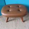 Vintage Danish Fawn Footstool, 1960s 3