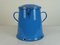 Blue Enamel Bin, 1950s, Image 3