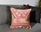 Pink Abstract Kilim Pillow Cover by Zencef Contemporary 1