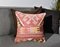 Pink Abstract Kilim Pillow Cover by Zencef Contemporary, Image 1