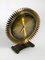 Brass Sunburst Clock from Atlanta, 1960s, Image 12