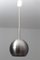 Lámpara colgante de aluminio cepillado de Erco, años 60, Imagen 1