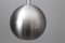 Brushed Aluminum Pendant Lamp from Erco, 1960s 5