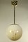 Lampada da soffitto sferica vintage in vetro, Immagine 1