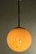 Lámpara de techo vintage en forma de globo de vidrio, Imagen 3