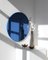 Runder Blau getönter Orbis Spiegel mit blauem Rahmen von Alguacil & Perkoff Ltd 9