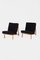 Low Lounge Chairs by Alf Svensson for Dux, 1952, Set of 2 1