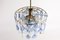 Italian Glass Chandelier, 1950s 10