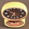 Vintage Yellow Alarm Clock from Japy, 1970s 6