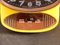 Reloj despertador vintage amarillo de Japy, años 70, Imagen 7