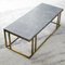 Table Brass Finish and Marble Elio Coffee by Casa Botelho 3