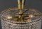 Lámpara de araña austriaca de cristal de J. & L. Lobmeyr para Lobmeyr, años 60, Imagen 13