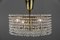 Lámpara de araña austriaca de cristal de J. & L. Lobmeyr para Lobmeyr, años 60, Imagen 4