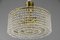 Lámpara de araña austriaca de cristal de J. & L. Lobmeyr para Lobmeyr, años 60, Imagen 3