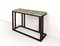 Brass and Marble Elio Slim Side Table by Casa Botelho 2