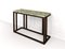 Brass and Marble Elio Slim Side Table by Casa Botelho, Image 2