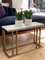 Brass and Marble Elio Slim Side Table by Casa Botelho 6