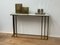 Brass and Marble Elio Console Table by Casa Botelho, Image 11
