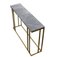 Brass and Marble Elio Console Table by Casa Botelho 1