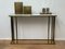 Brass and Marble Elio Console Table by Casa Botelho 6