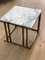 Brass and Marble Elio Side Table by Casa Botelho 3