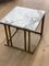 Brass and Marble Elio Side Table by Casa Botelho, Image 3