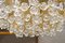 Large Gilt Bronze and Crystal Glass Chandelier from Palwa, 1970s 9