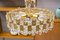 Large Gilt Bronze and Crystal Glass Chandelier from Palwa, 1970s, Image 6