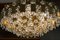 Large Gilt Bronze and Crystal Glass Chandelier from Palwa, 1970s, Image 7