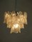 Lámpara de araña italiana de cristal de Murano de Mazzega, 1982, Imagen 9