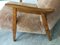 Vintage Brown Sheepskin Armchair, Image 12