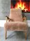 Vintage Brown Sheepskin Armchair, Image 4