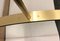Runder doppelseitiger Orbis Badezimmerspiegel mit gebürstetem Messingrahmen von Alguacil & Perkoff Ltd 6