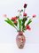 Rote Millefiori Vase aus Muranoglas von Fratelli Toso 1960er 2