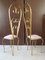Italian Art Deco Wrought Iron Side Chairs, 1940s, Set of 2, Image 12