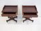 Model SC 50 Rosewood Nightstands by Claudio Salocchi for Luigi Sormani, 1960s, Set of 2 3