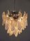 Vintage Italian Murano Glass Chandelier from Mazzega, 1984 9