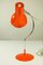 Orangefarbene Mid-Century Modell 0521 Tischlampe von Josef Hurka für Napako 3