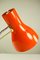 Orangefarbene Mid-Century Modell 0521 Tischlampe von Josef Hurka für Napako 8