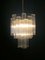 Vintage Italian Murano Glass Tube Chandelier, 1960s 4