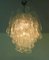 Lámpara de araña italiana vintage de cristal de Murano, años 60, Imagen 10