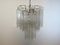 Vintage Italian Murano Glass Tube Chandelier, 1960s 3