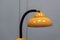 Lámpara de escritorio cuello de ganso en amarillo, años 60, Imagen 3